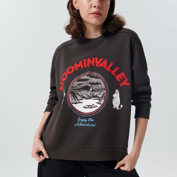 Moominvalley sweatshirt adult long sleeve (Enjoy the Adventure!) Moomin - Picture 4 of 5